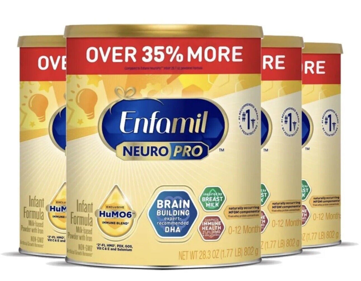 Enfamil NeuroPro Infant Formula 28.3 oz (Case of 4)