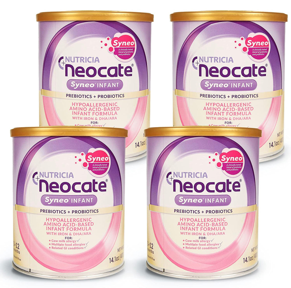 Neocate Syneo Infant Formula 14.1 oz (Case of 4)