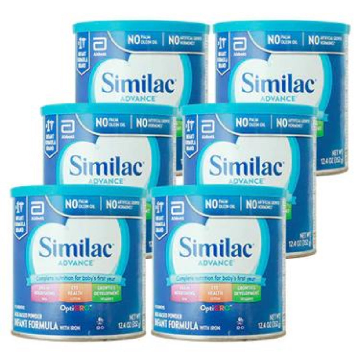Similac Advance Infant Formula (6-12.4 oz) Case